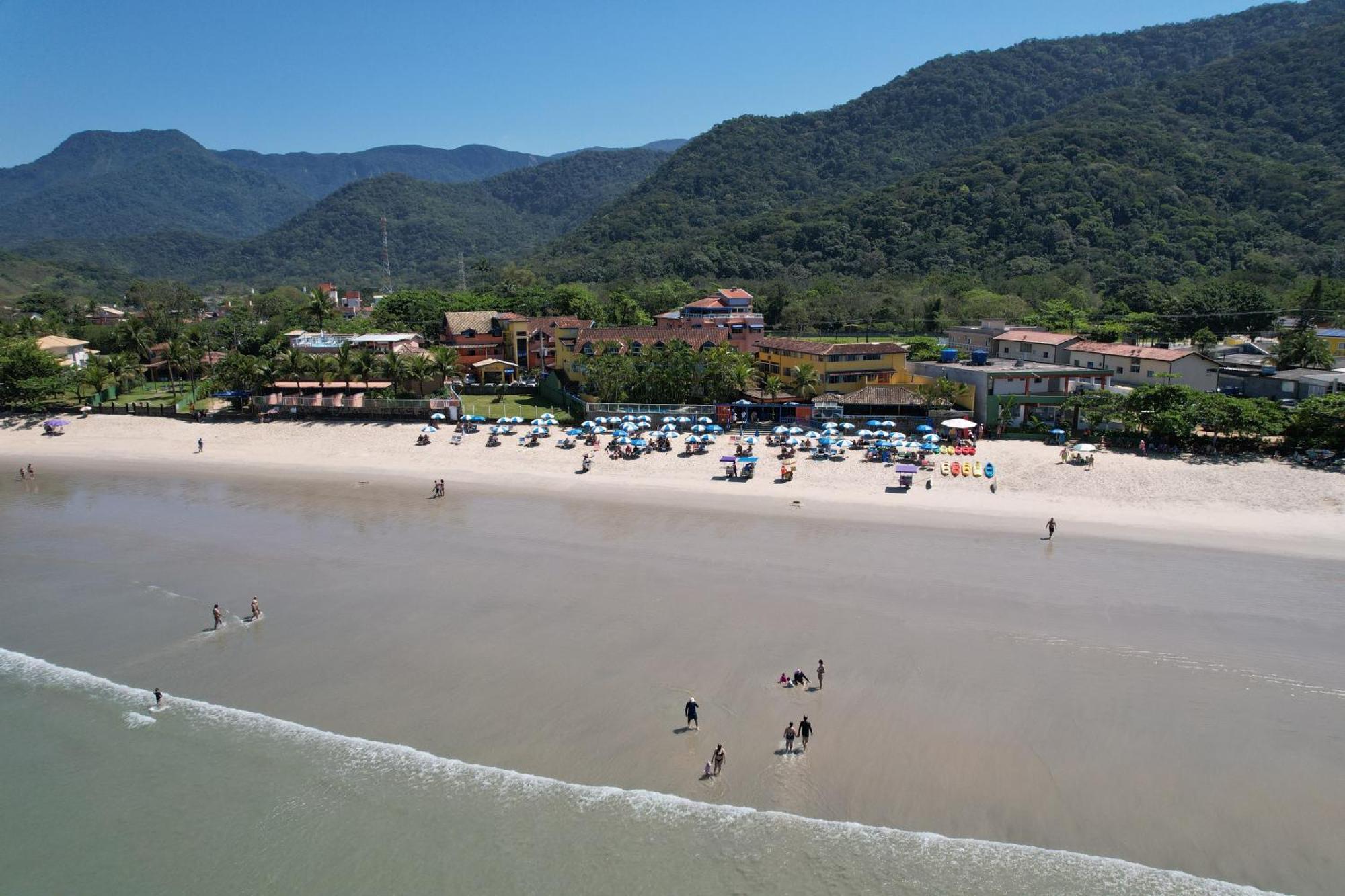 Kaliman Pousada Ubatuba Bagian luar foto
